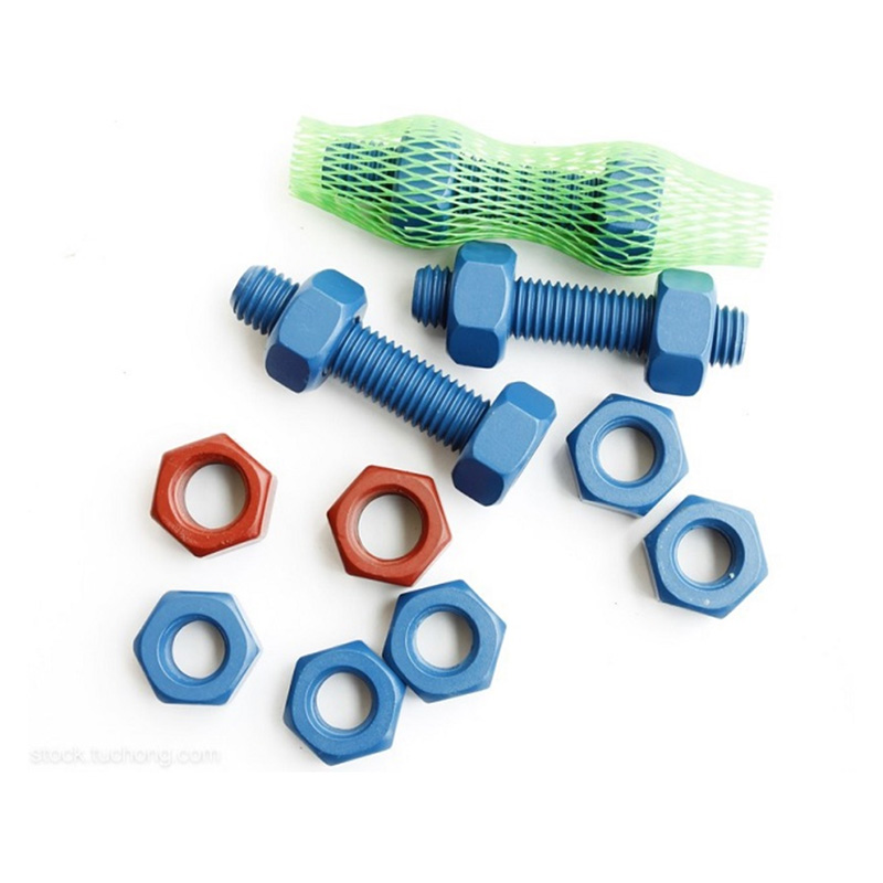 Teflon Blue Stud Bolts Marine Anti-Corrosion 특별 사용