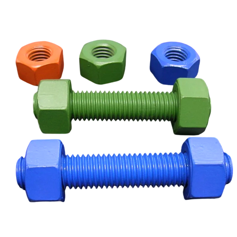 합금강 M27*300 PTFE/Dacromet 코팅 B7 나사산 막대 스터드