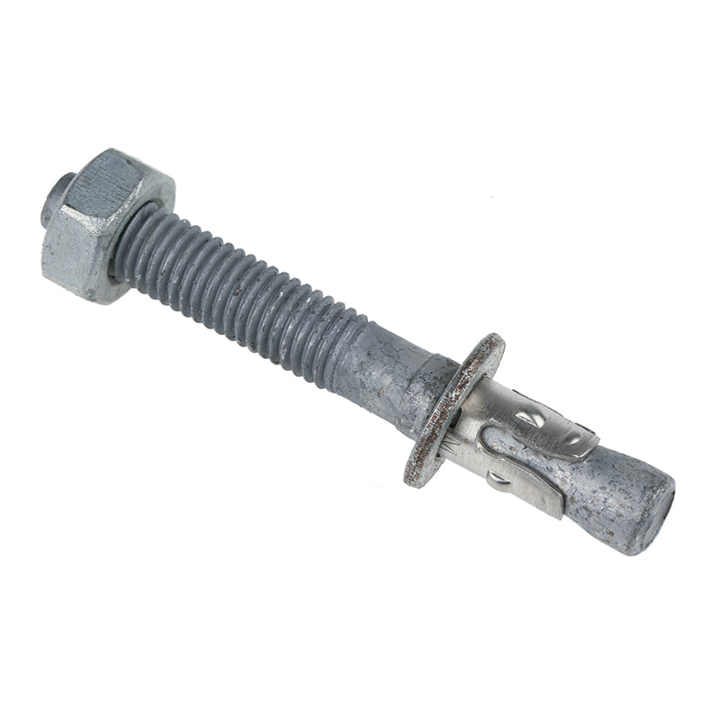 ASTM F1554 탄소강 용융 아연 도금 앵커 볼트