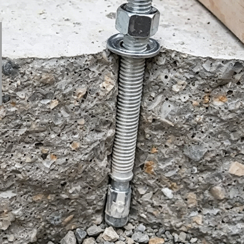 ASTM F1554 탄소강 용융 아연 도금 앵커 볼트 ASTM F1554 탄소강 용융 아연 도금 앵커 볼트